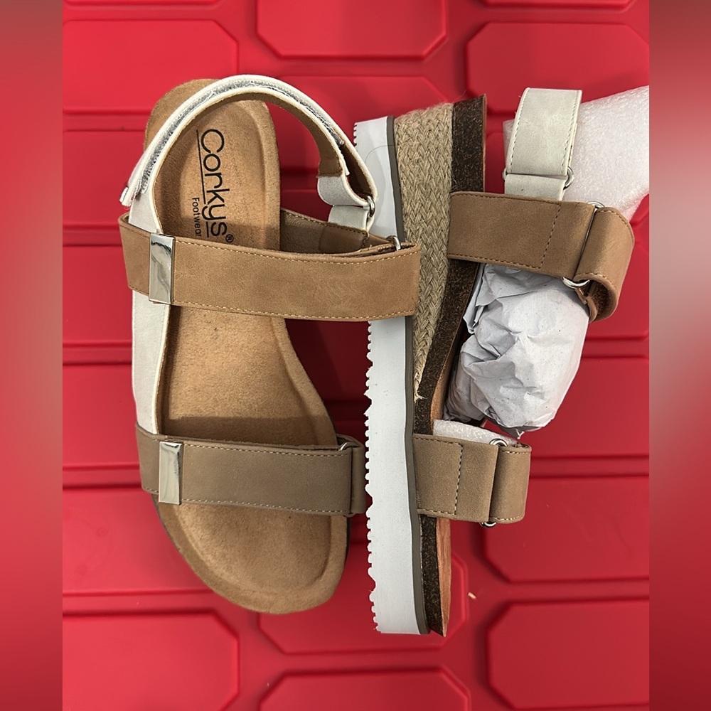 NWT corky wedge sandal